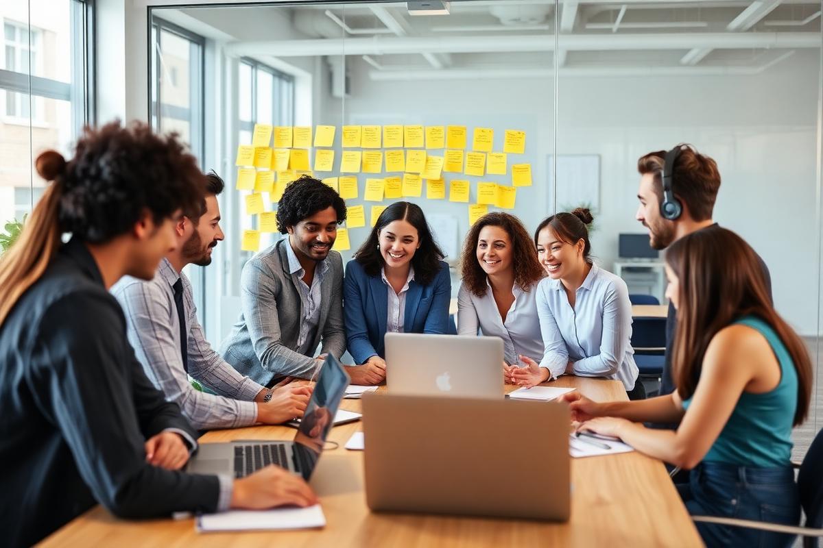 Guild Capital team collaborating